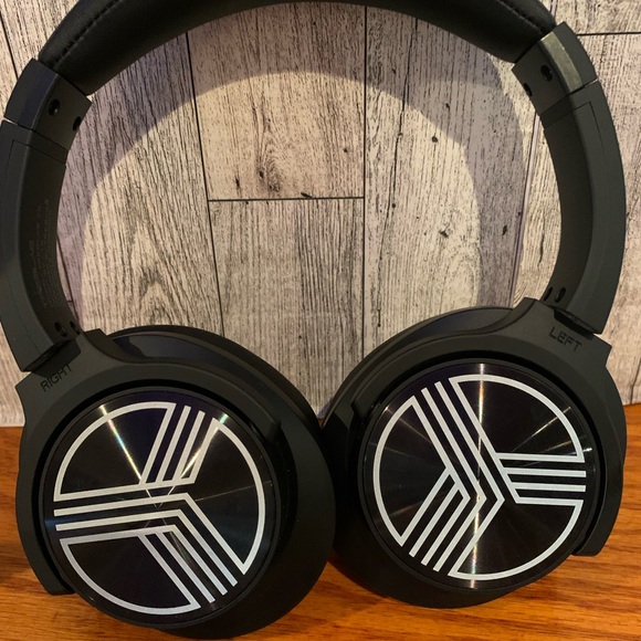 Treblab Wireless Headphones with Black Carrying Case